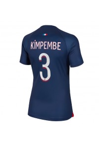 Fotbalové Dres Paris Saint-Germain Presnel Kimpembe #3 Dámské Domácí Oblečení 2023-24 Krátký Rukáv